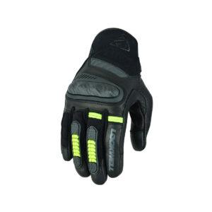 Sr 5 Glove Neon Yellow Back Stretched trike-webshop